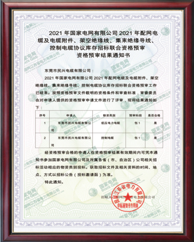 國(guó)家電網(wǎng)合格供應(yīng)商